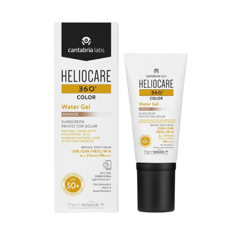 Protector Solar Heliocare 360° Water Gel Bronze FPS50 50ml Protector Solar Heliocare 360° Water Gel Bronze FPS50 50ml