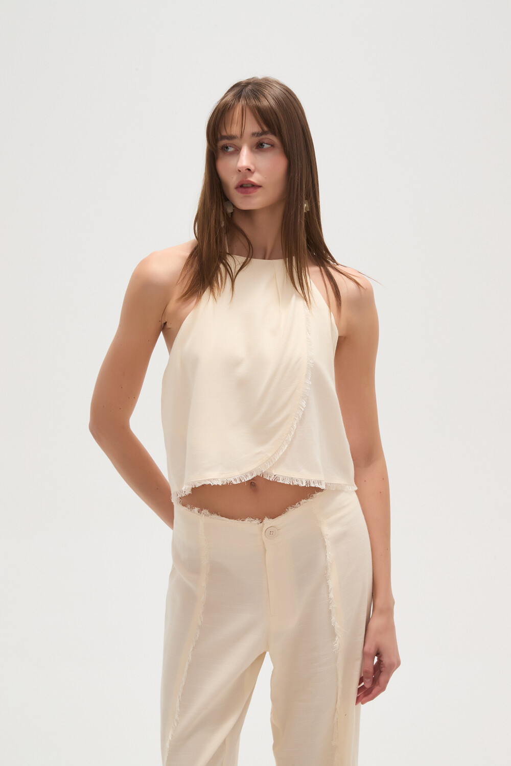 Tops Ialeico Crudo / Natural