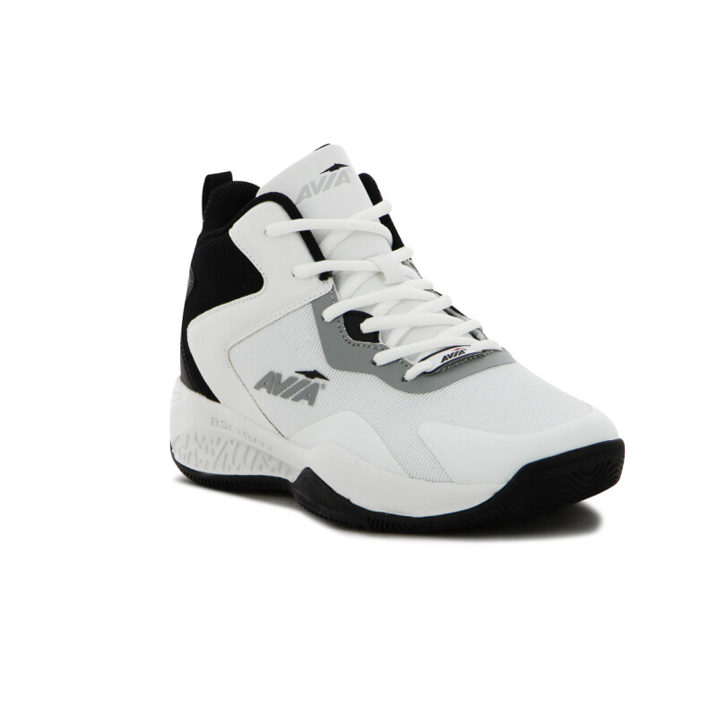 Avia Zapatillas Acordonadas de Basket Para Hombre CUZ WHITE/ BLACK Blanco-Negro