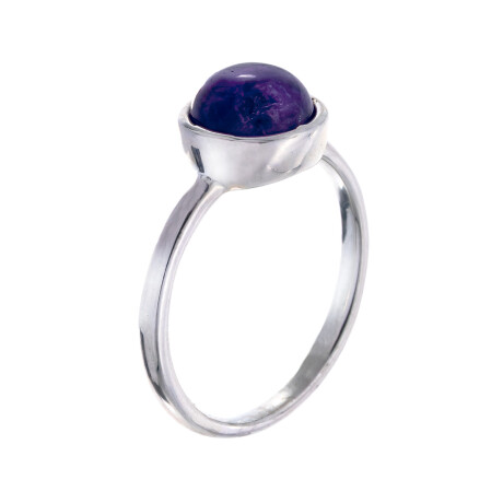 Anillo de plata 925 y Amatista Anillo de plata 925 y Amatista