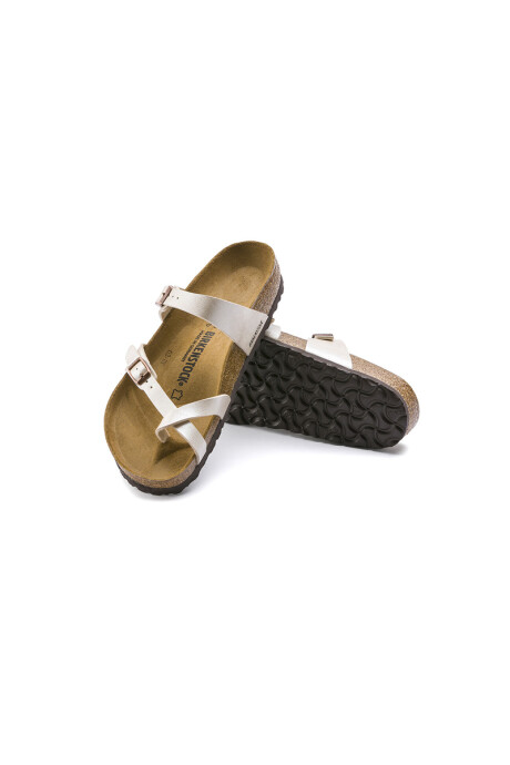 Sandalia Mayari Birko-flor - Regular Pearl White