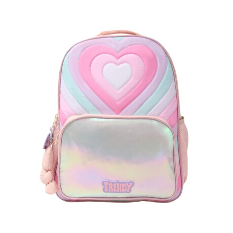 MOCHILA TRENDY CORAZON ROSADO 001