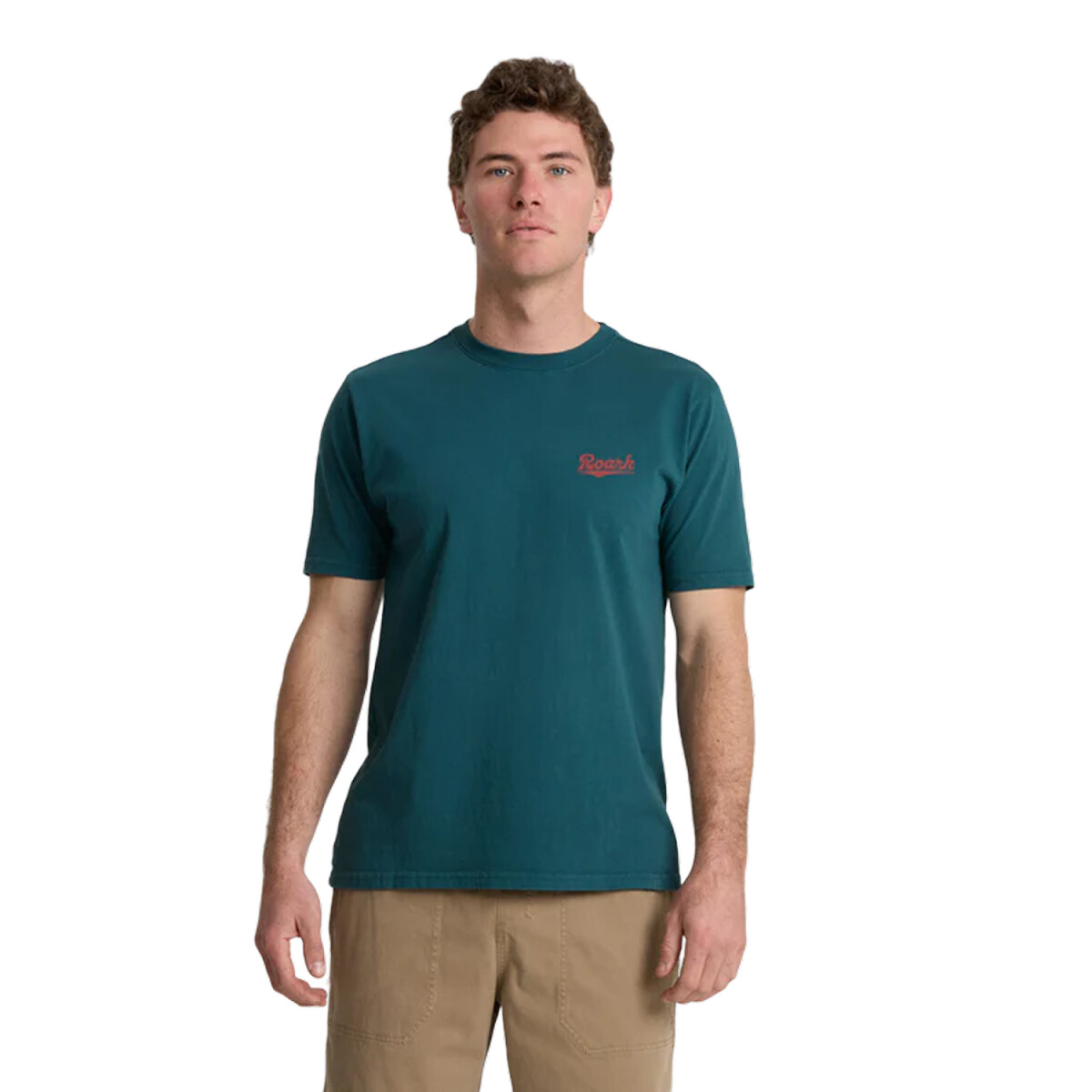 Remera Roark Diamond Script - Verde 