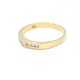 Anillo oro 18k y brillantes Anillo oro 18k y brillantes