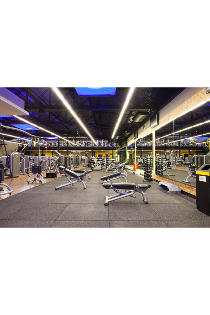 IMPACT SOFT FITNESS 11MM PISO DE GOMA IMPACT SOFT FITNESS 11MM BLACK 1 X 1M