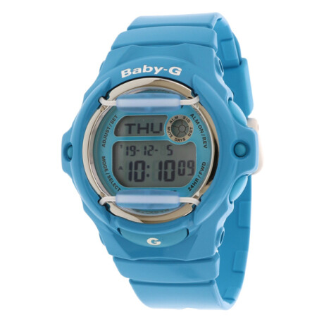 Reloj Baby-G Casio Deportivo Resina Celeste 0