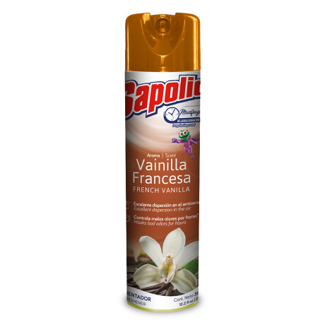 DESODORANTE AMBIENTE SAPOLIO AEROSOL 360 ML VAINILLA DESODORANTE AMBIENTE SAPOLIO AEROSOL 360 ML VAINILLA