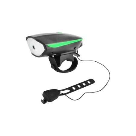 LINTERNA LUZ FRONTAL Y BOCINA PARA BICI RECARGABLE LINTERNA LUZ FRONTAL Y BOCINA PARA BICI RECARGABLE