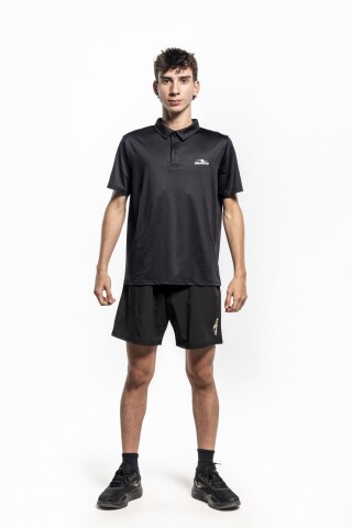 RAPID POLO T-SHIRT MEN BLACK BLACK