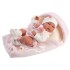 Ropa Muñeca Bebes Bebote Llorens 40 Cm Conjunto Abrigo Variante Modelo Vestido