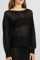 LU TIGER SWEATER Black