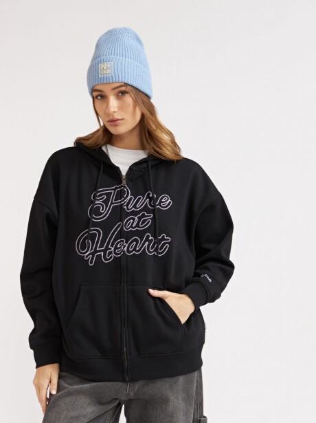 CAMPERA PURE AT HEART NEGRO