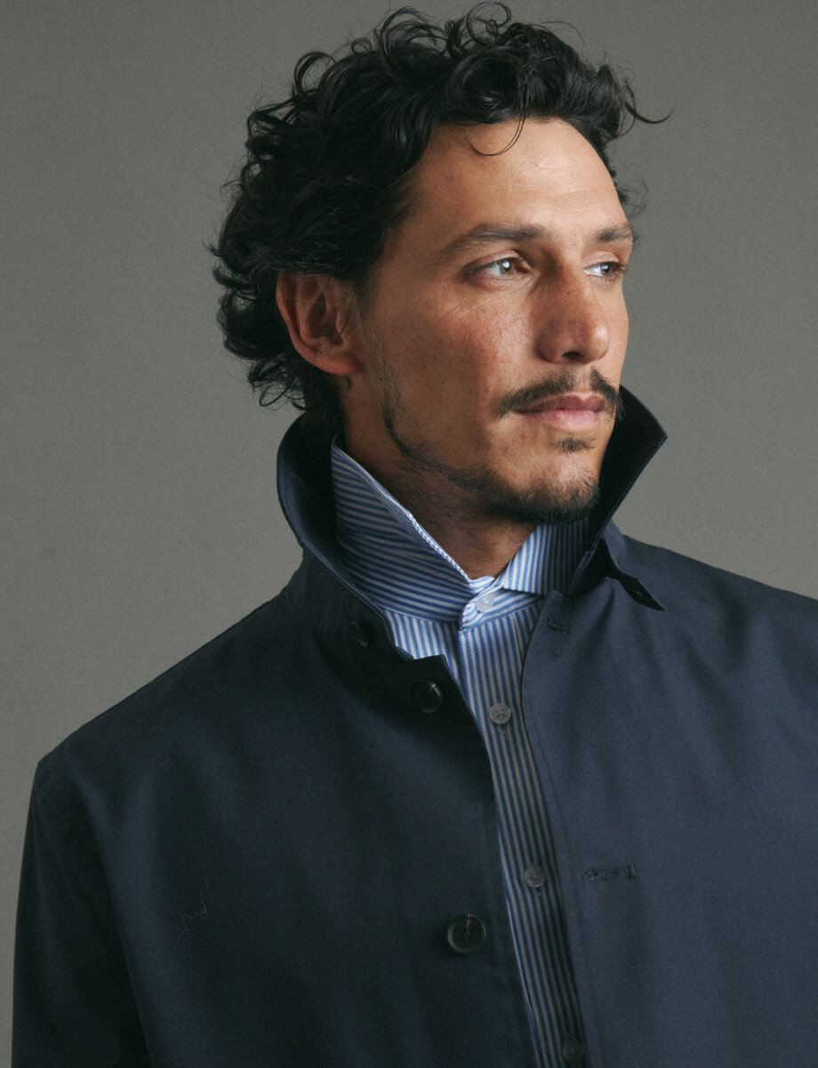 300122 GABARDINA HARRY Azul Oscuro