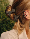 Horquillas con Accesorios Strass Set De Horquillas Con Strass - Plateado Hematite
