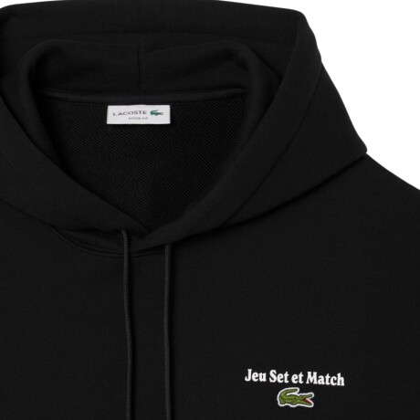 CANGURO LACOSTE SWEATSHIRT Black
