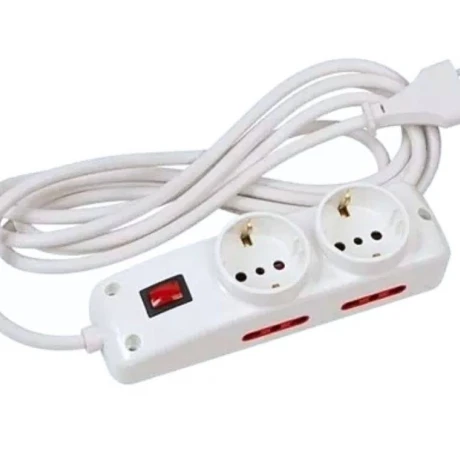 Alargue 5 Metros 2XSCHUKO 4X3L a Ficha 3L Conatel 001
