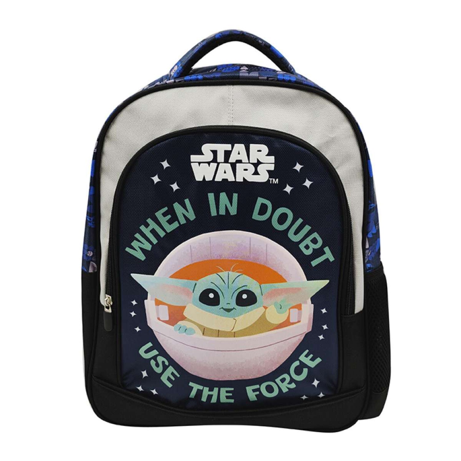 Mochila Infantil Jacquard Grande 40 x 30 cm - Baby Yoda — Tienda Soy ...