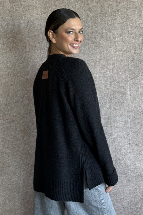 Cardigan Amanda Charcoal