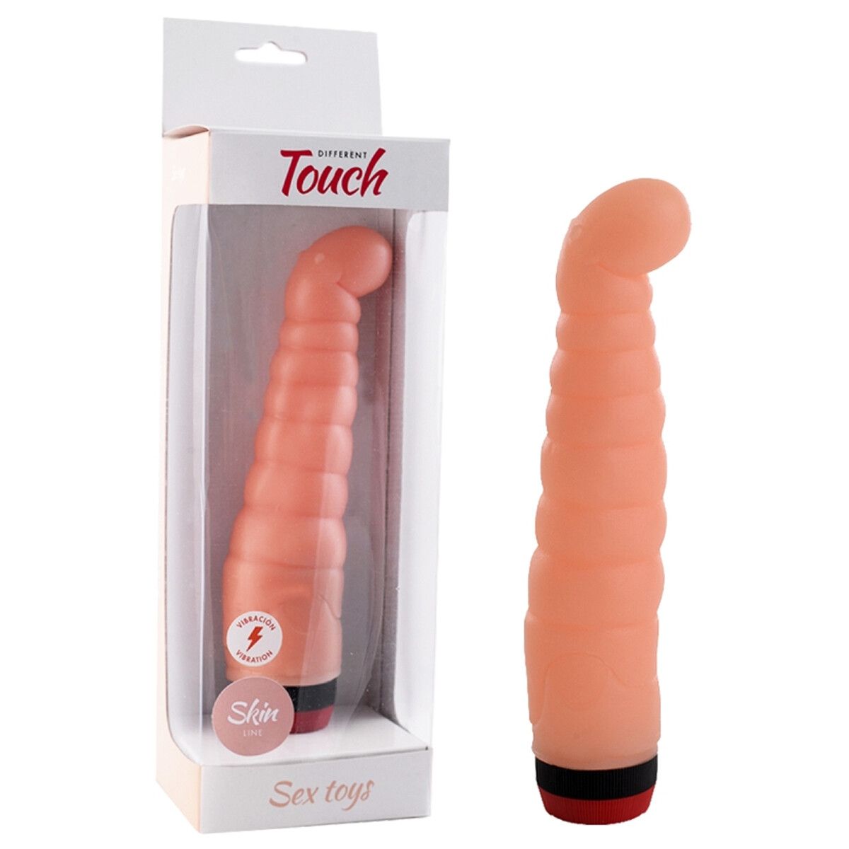 Vibrador Gusanito - Piel 