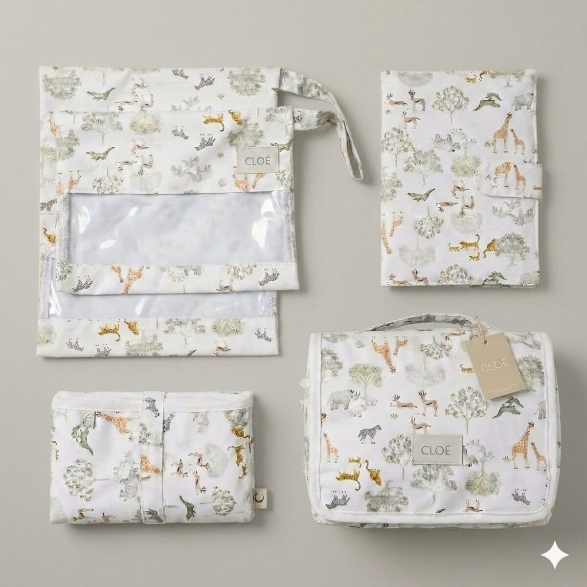Set Para Paseos - Savanna Gris 