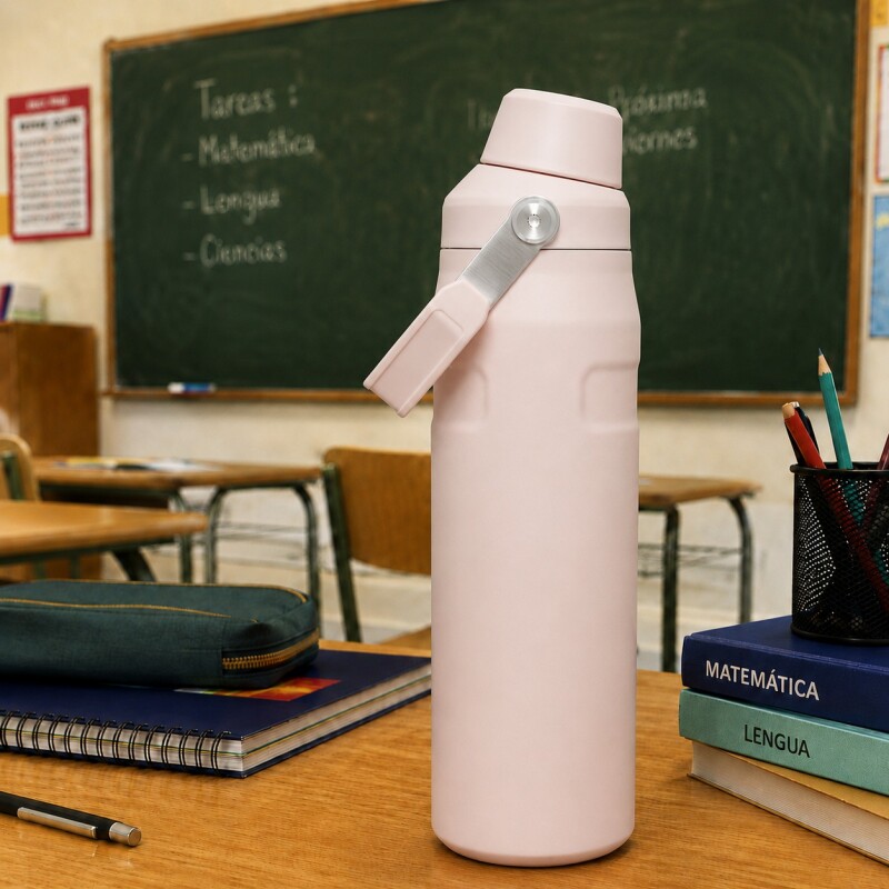 Botella en Acero Inoxidable 750ml Rosa