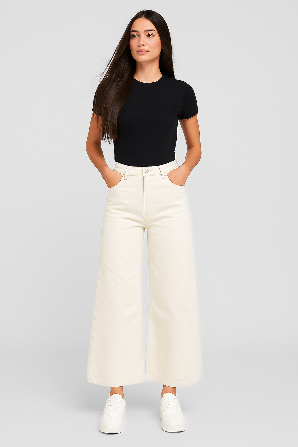 Pantalon Aprile Marfil / Off White