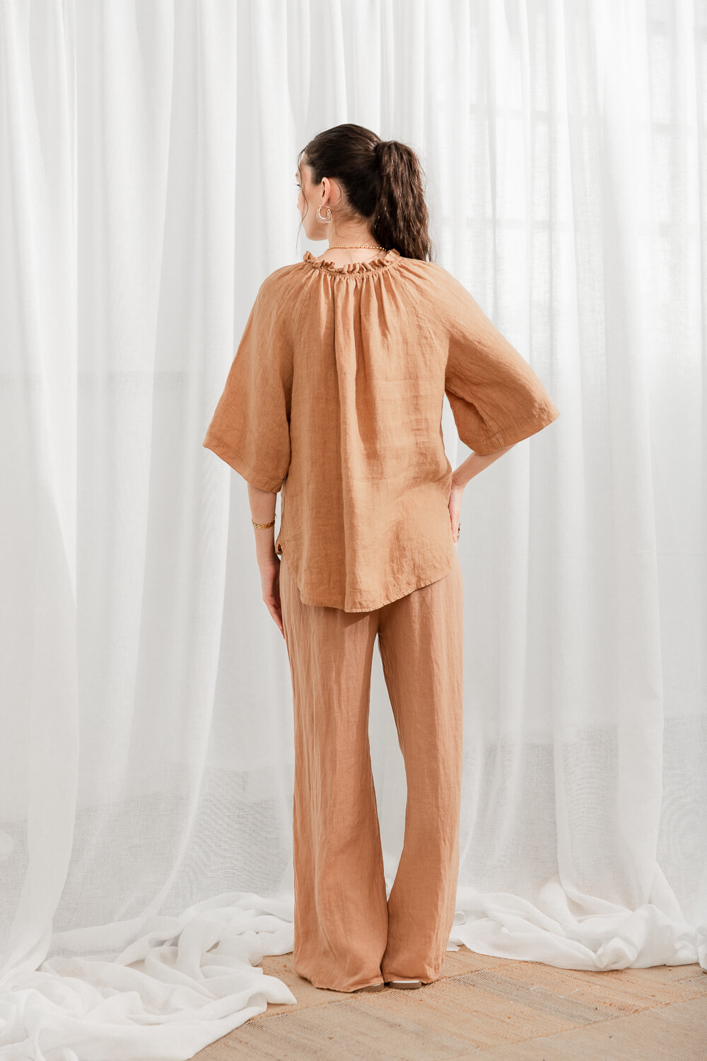 Pantalon Giuseppe Camel