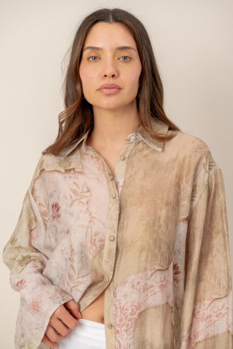 Camisa Aura Beige