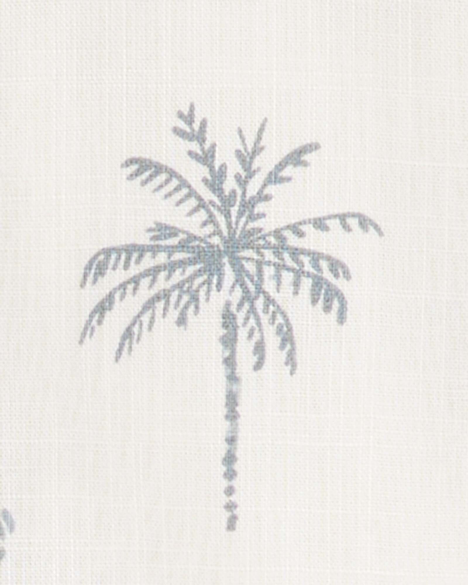 Set dos piezas de algodón, short y camisa, diseño tropical Set dos piezas de algodón, short y camisa, diseño tropical