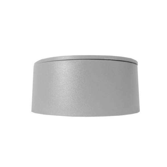 Aplique LED gris IP66 GX53 inc Ø140 EXTRALETI100EL FL0360