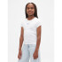 FRCH SS RIBBED TEE NEW OFF WHITE