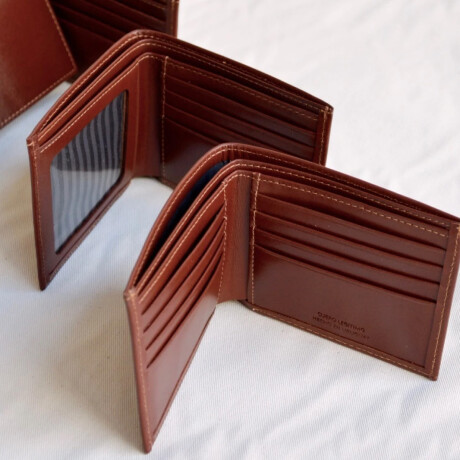 Billetera de Cuero Garnié Phoenix Marrón