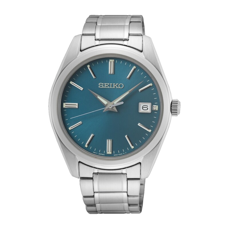 Reloj Seiko SUR525P1 para hombre con correa de acero Azul