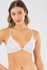 Soutien triangulo amapola Blanco