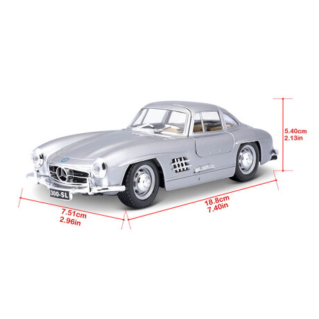 Auto De Colección Bburago Mercedes Benz Universo Binario 001