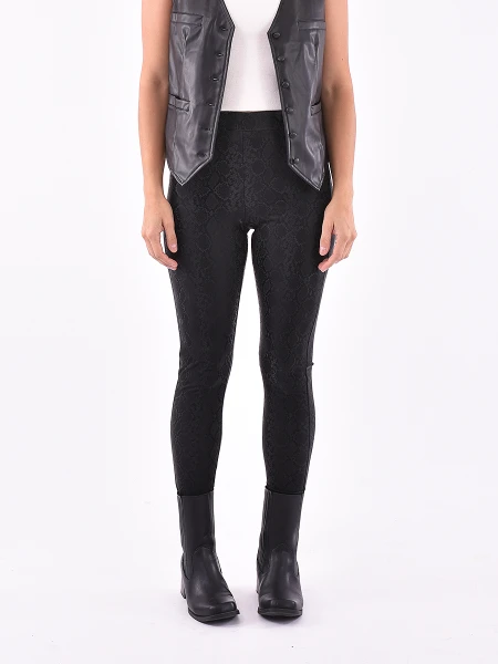 CALZA PALMA GRIS OSCURO