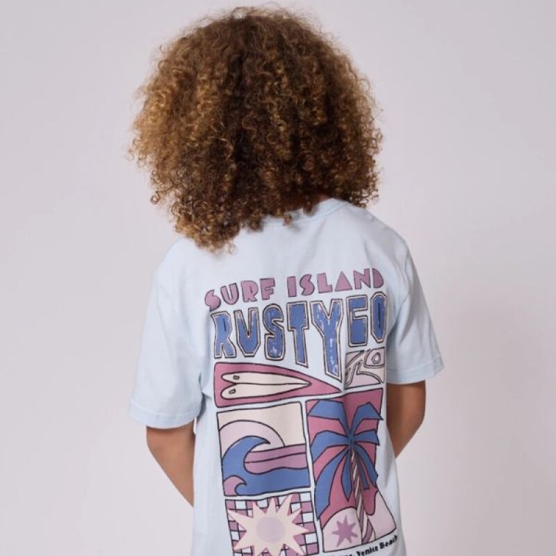 Remera VERTUNA Rusty Celeste