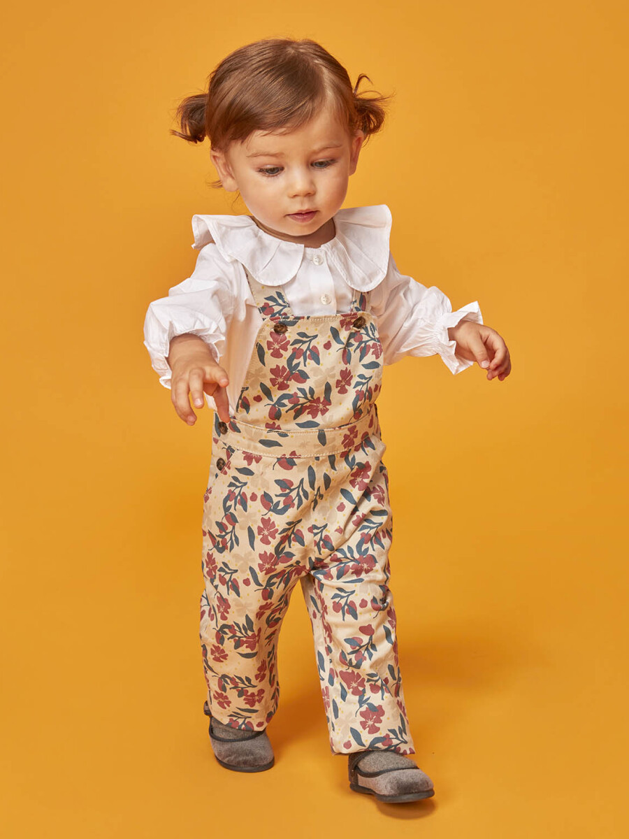 Peto Estampado Flores Mole