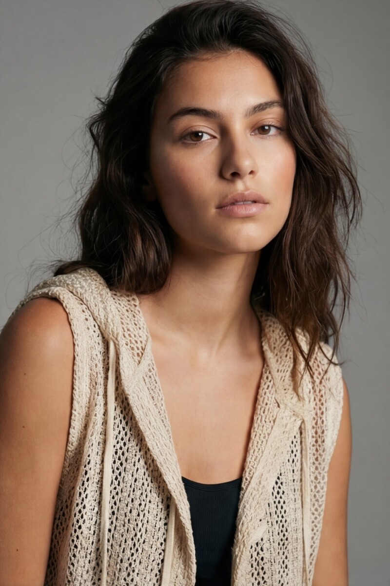 Chaleco Cannes CRUDO