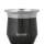 Mate Acero Flap Negro Metalizado