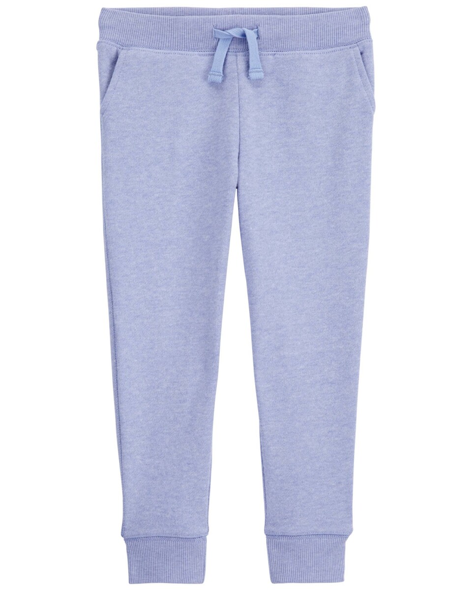 Pantalón deportivo de algodón, azul. Talles 2-5T 