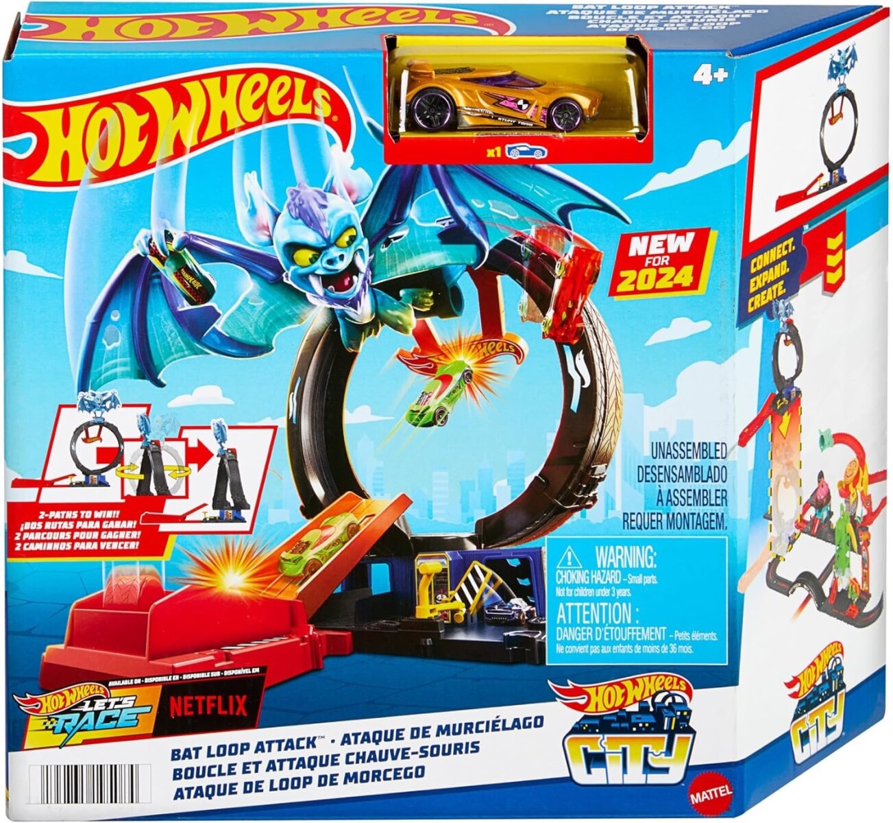 Hotwheels Ataque De Murcielago 