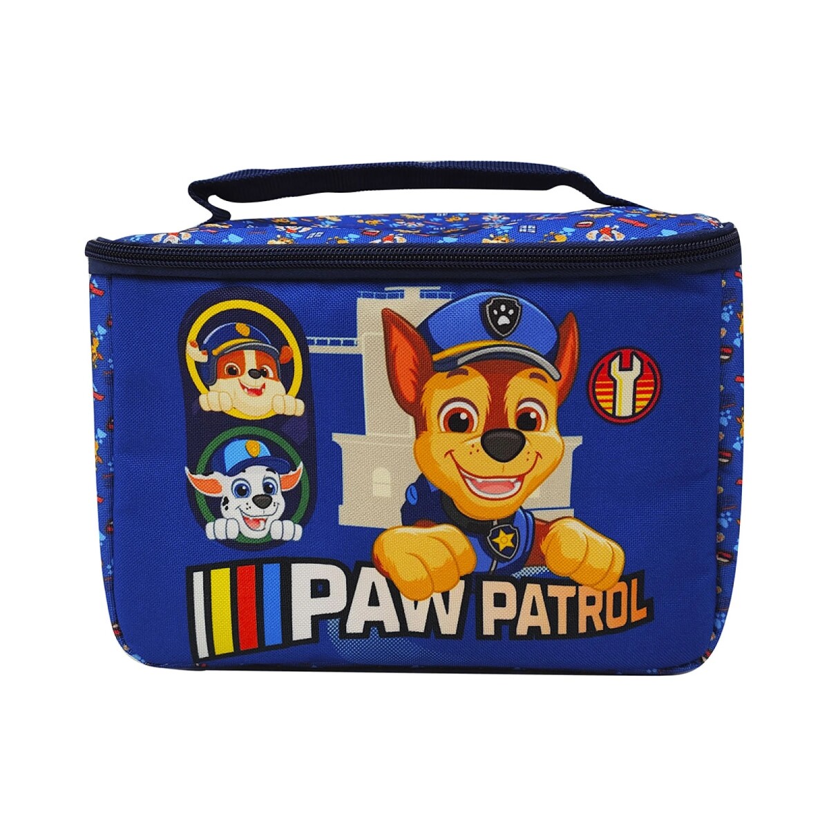 Lunchera infantil 22x16x18 - paw patrol azul 
