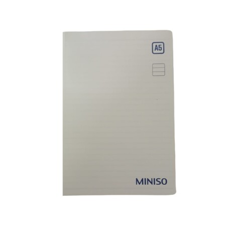 Cuaderno simple A5 beige
