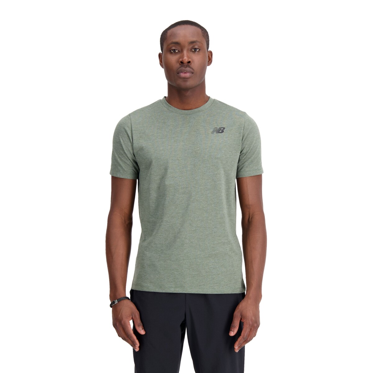 Remera New Balance de Hombre - Tenacity - MT33070DO1 - GREEN 