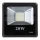 Foco Reflector Led 20w Ip66 Luz Fría Excelente Calidad!!! Negro