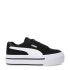 Championes de Mujer Puma Court Classic Vulc Fs Plataforma Negro - Blanco