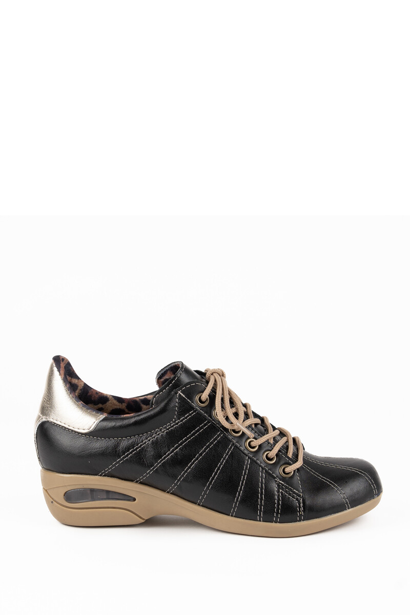 Zapato combinado, burbuja - Negro combinado 