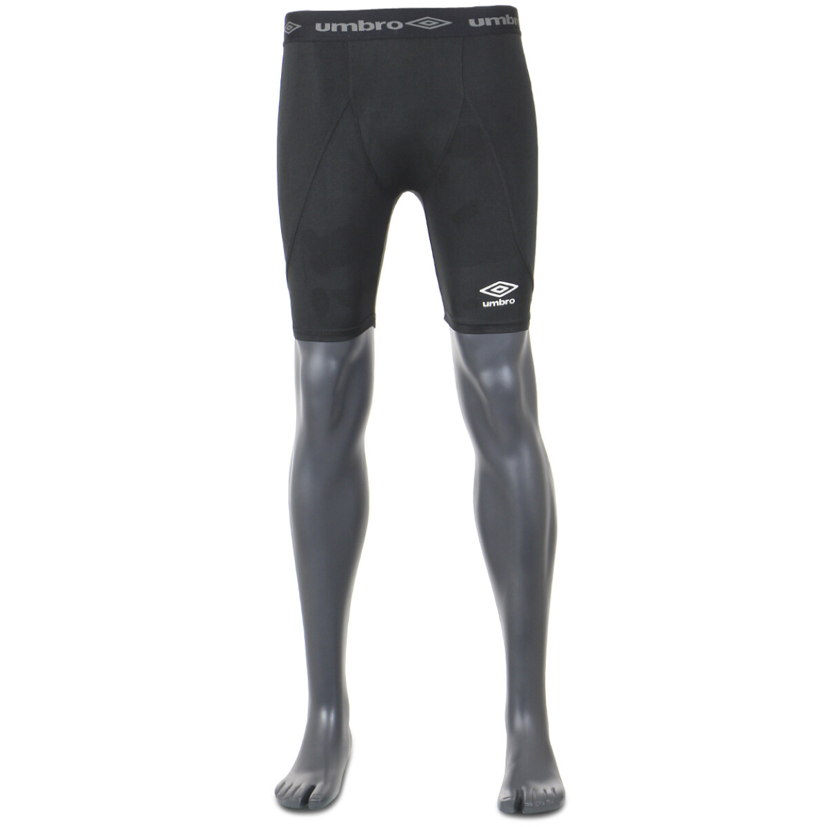 Calza Umbro Corta Termica de Hombre - 262539UO - Negro 
