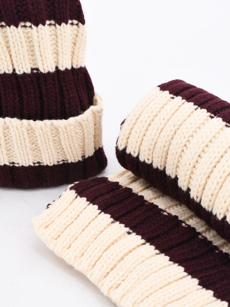GORRO Y BUFANDA VARIANTE 2